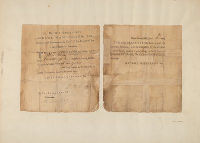 Certificat (démobilisation de l