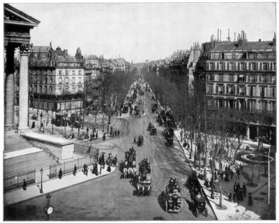 Boulevard de la Madeleine, Paris - John L. Stoddard