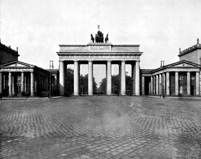 Porte de Brandebourg, Berlin, 1893 - John L. Stoddard
