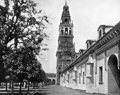 Cour des Orangers et Mosquée, Cordoue, Espagne, 1893 - John L. Stoddard