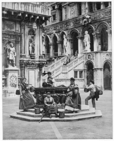 Cour de palais ducal, Venise - John L. Stoddard