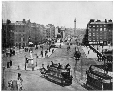 Rue Sackville, Dublin, fin du 19e siècle - John L. Stoddard