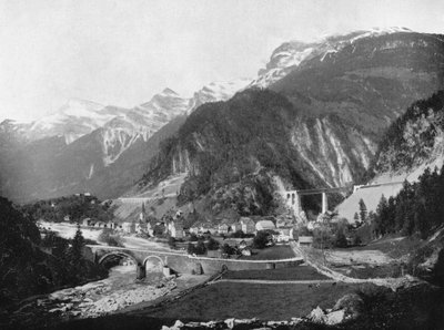 Col et pont du Saint-Gothard, Suisse, 1893 - John L. Stoddard
