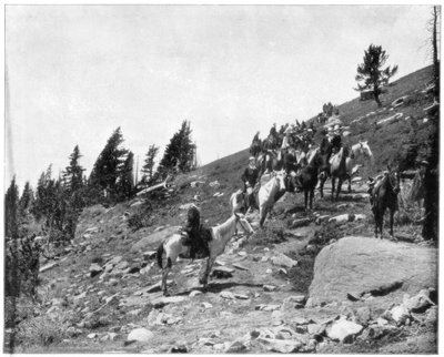 Windy Point, Pikes Peak, Colorado, fin du 19e siècle - John L. Stoddard
