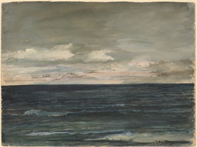 Étude de leçon sur la côte de Jersey - John La Farge