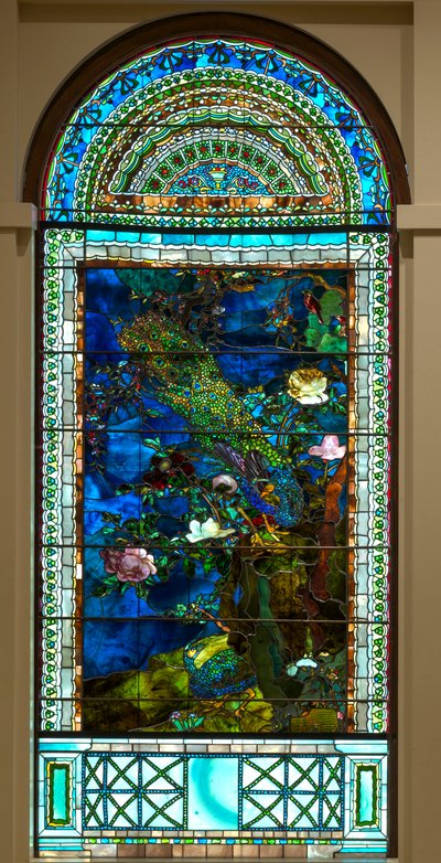 Paons et pivoines I - John La Farge