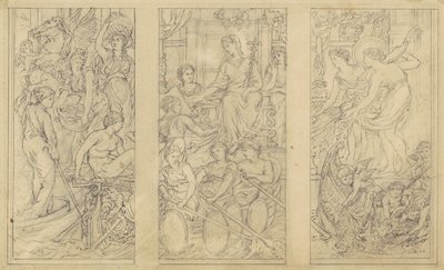 Étude pour "Commerce" - John La Farge