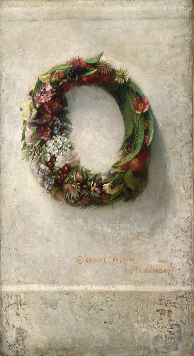 Couronne de fleurs - John La Farge