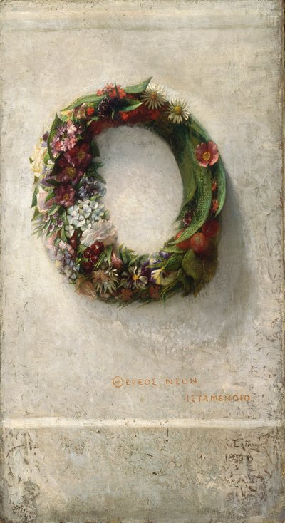 Couronne de fleurs - John La Farge