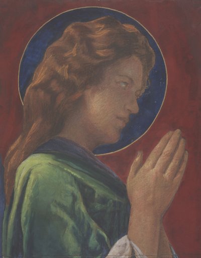 Un saint - John La Farge or Lafarge