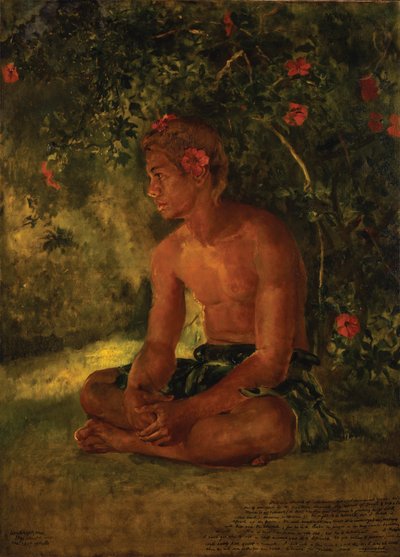 Croquis de Maua, Apia. Un de nos membres d
