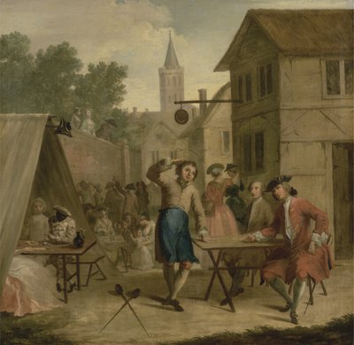 Hob vend de la bière à la fête, c.1725 - John Laguerre