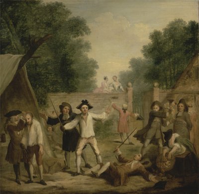 La défense de Hob, c.1725 - John Laguerre