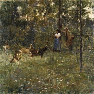 Un étranger - John Lavery