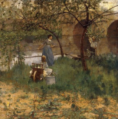 Sur le Loing - John Lavery