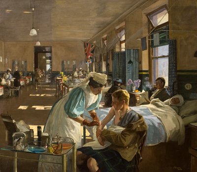 Les premiers blessés à l