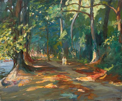 Le Chemin près de la rivière, Maidenhead - John Lavery