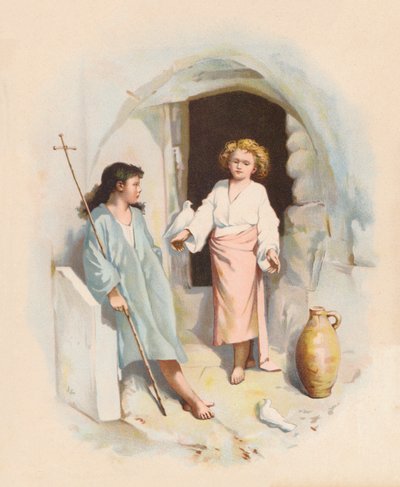 Christ et Saint Jean - John Lawson