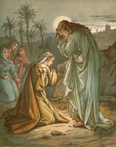 Le Christ au jardin de Gethsémani - John Lawson