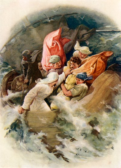 Jonas est jeté à la mer - John Lawson