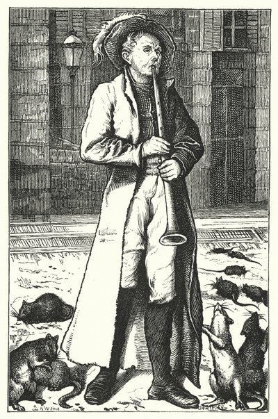 Poésie : Le Joueur de flûte de Hamelin - John Lawson