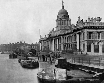 La douane à Dublin (Irlande) ouverte en 1791 - John Lawson Stoddard