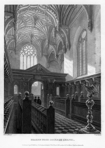 Chapelle du collège Brasenose, Université d