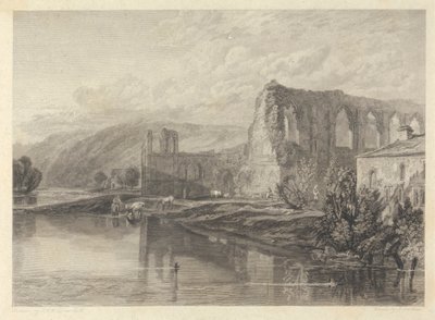 Abbaye de Sainte Agathe, Easby - John Le Keux