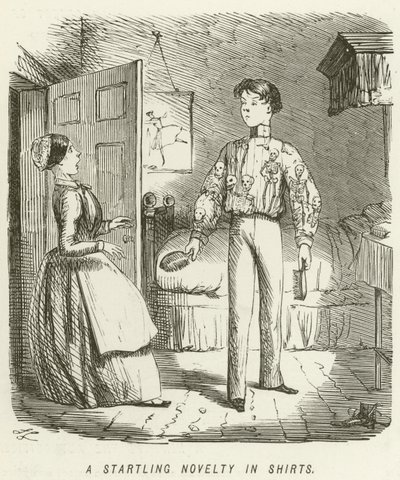 Une nouveauté étonnante en chemises - John Leech