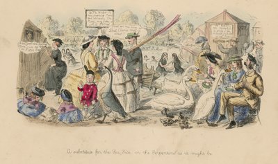 Un substitut pour le bord de mer ; ou, la Serpentine telle qu