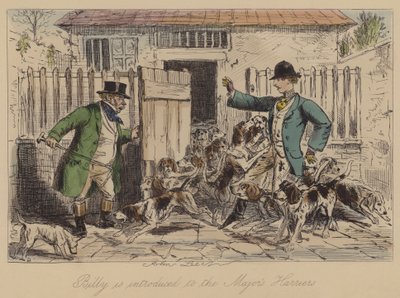 Billy est présenté aux harriers du maire - John Leech