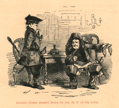 Le capitaine Fisher ne pense pas pouvoir le faire au prix - John Leech