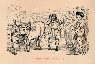 Cincinnatus choisi dictateur, 1852 - John Leech