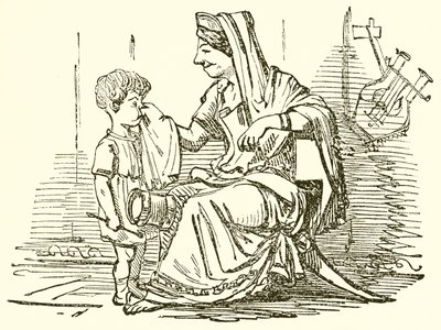 Cornélie, mère des Gracques - John Leech
