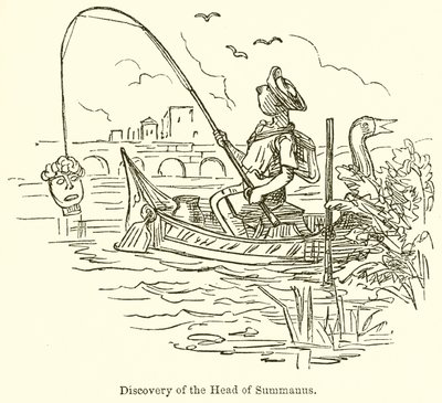 Découverte de la tête de Summanus - John Leech
