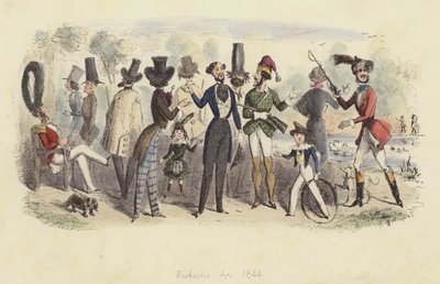 Modes pour 1844 - John Leech
