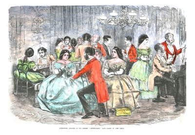 Chasseurs de renards se régalant dans les jours dégénérés actuels, vers 1856 - John Leech