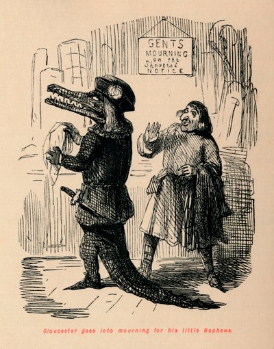 Gloucester porte le deuil de ses petits neveux - John Leech