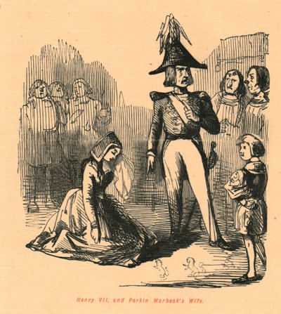 Henri VII et la femme de Perkin Warbeck, 1897 - John Leech