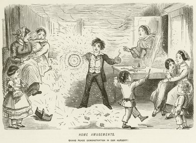 Amusements à la maison - John Leech