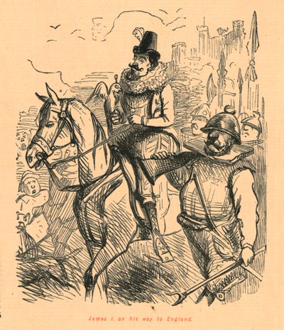 Jacques Ier en route pour l