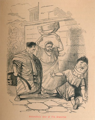 Fin mélancolique de Tib Gracchus, 1852 - John Leech