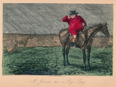 Mr. Jorrocks a un jour de congé, 1854 - John Leech
