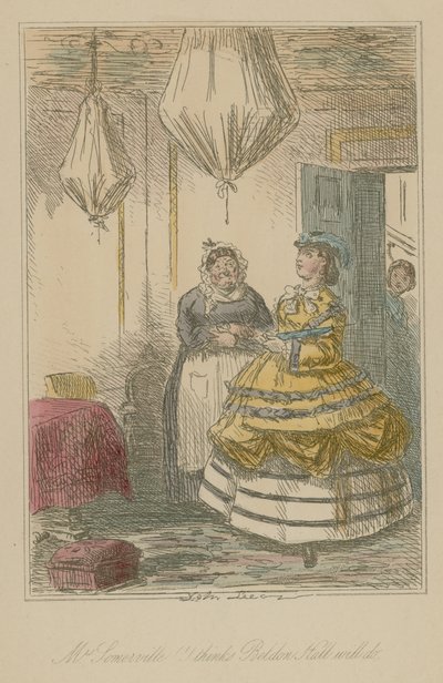 Mme Somerville pense que Beldon Hall conviendra - John Leech