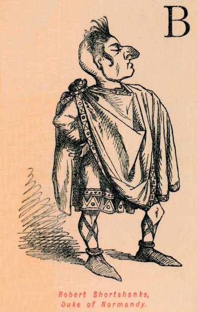 Robert Shortshanks, duc de Normandie, vers 1860 - John Leech