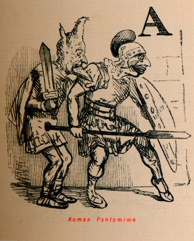 Pantomime romaine - John Leech