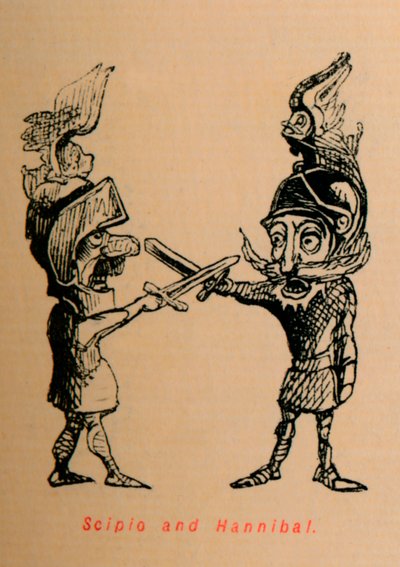 Scipion et Hannibal - John Leech