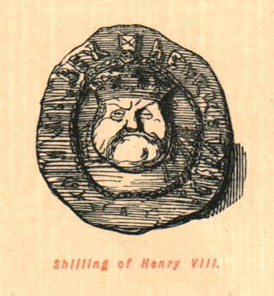 Shilling de Henry VIII, 1897 - John Leech