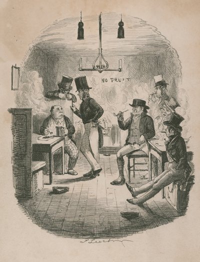 Robin fumant - John Leech
