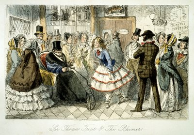 Prendre les eaux à Handley Spa, 1845 - John Leech